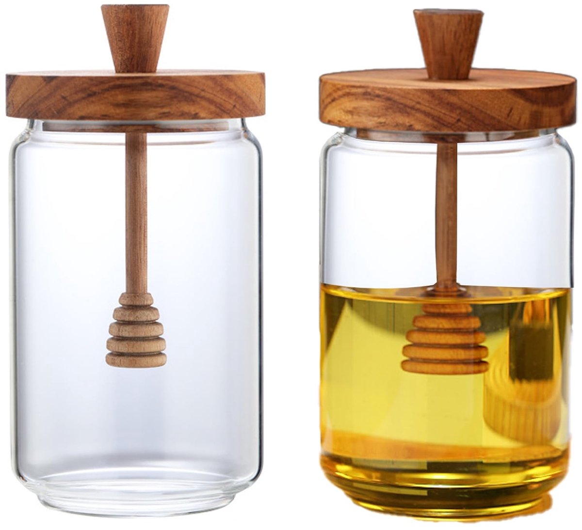Honingdispenser met brede opening - 800 ml