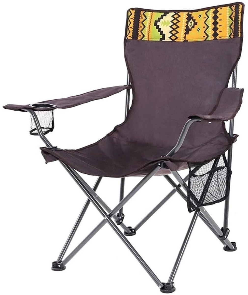 Campingstoel met Stalen Frame - 600D Oxford-stof