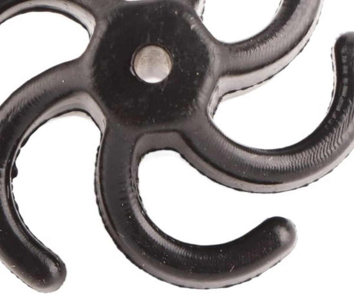 Boogschieten Stabilisatoren - Set van 4 - Rubberen Trillingsdempers voor Recurve Boog - Zwart