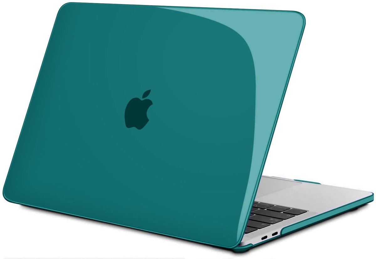 Ultra Dunne Hard Shell Case voor MacBook Pro 13 inch 2016-2022 - Donker Turquoise
