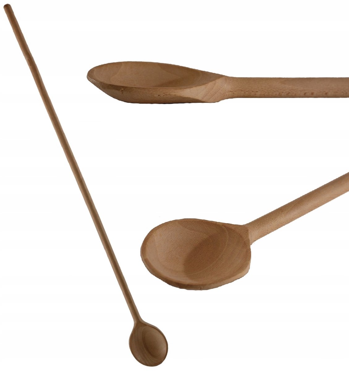 Grote Houten Opscheplepel 100 cm - Merkloos