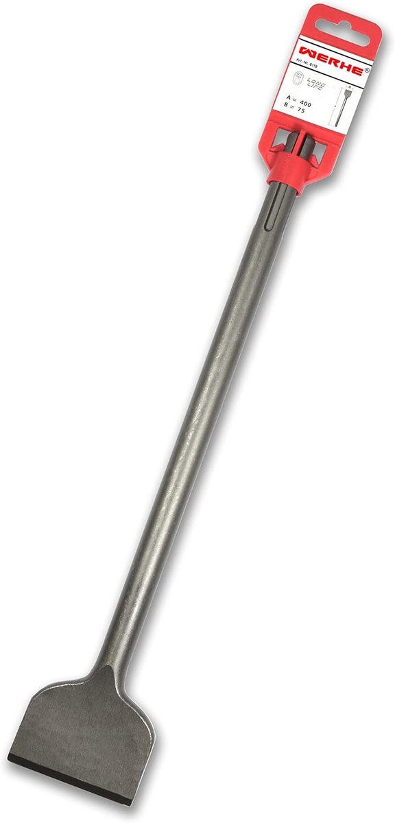 Professional SDS Max Spatula Flat Chisel 75 x 400mm Wide Chisel Flat Wide Chisel - ShopVlot