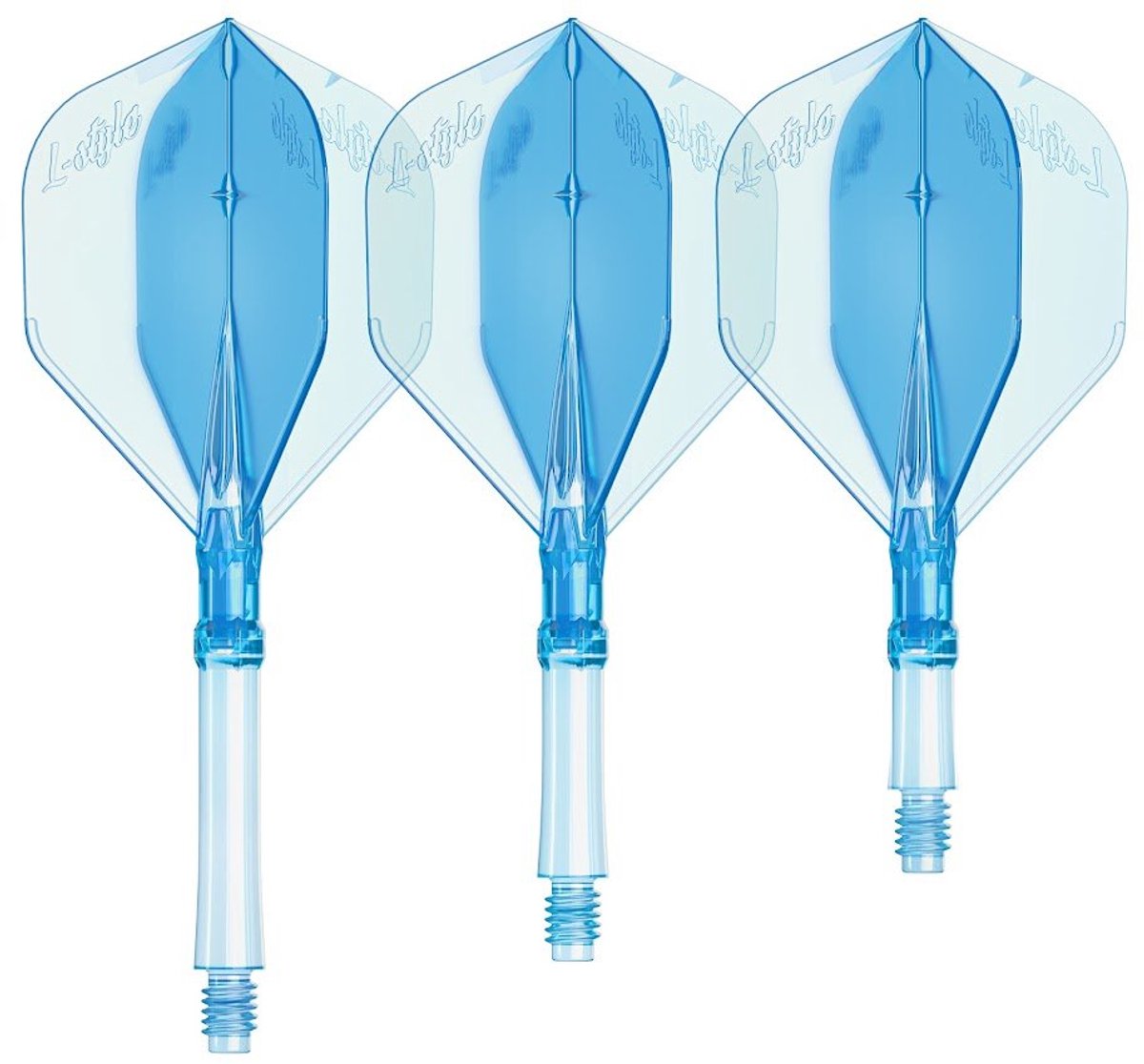 L-Style L-System L1 Clear Blue - Dart Flights