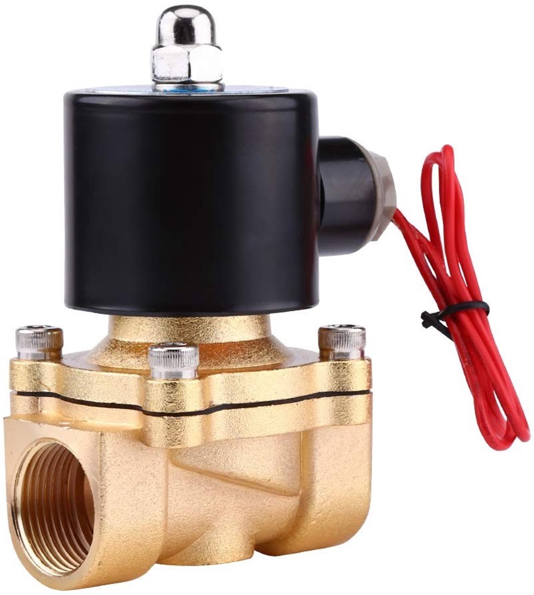 Solidchoice - NC Solenoïde Ventiel 220V AC voor Water en Gas