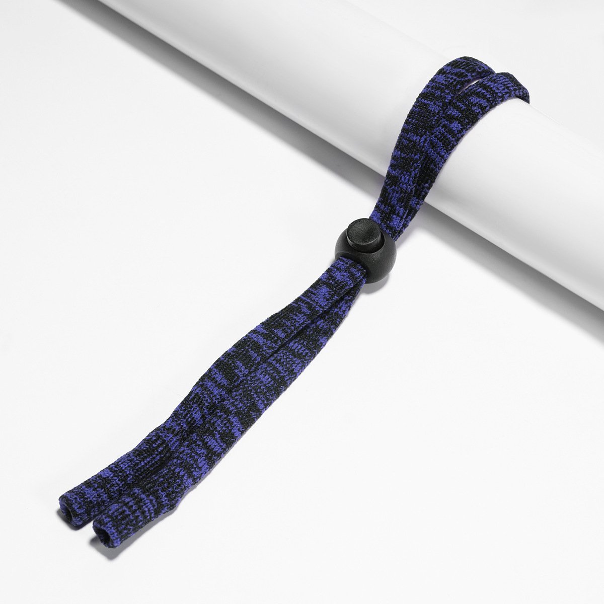 Antislipbrilkoordjes – Set van 5 – Houders voor sportzonnebrillen – Verstelbaar – Geschikt voor dames, heren en kinderen – Veilige brilkoordjes – Accessoires voor buitensporten -Blauw-zwart