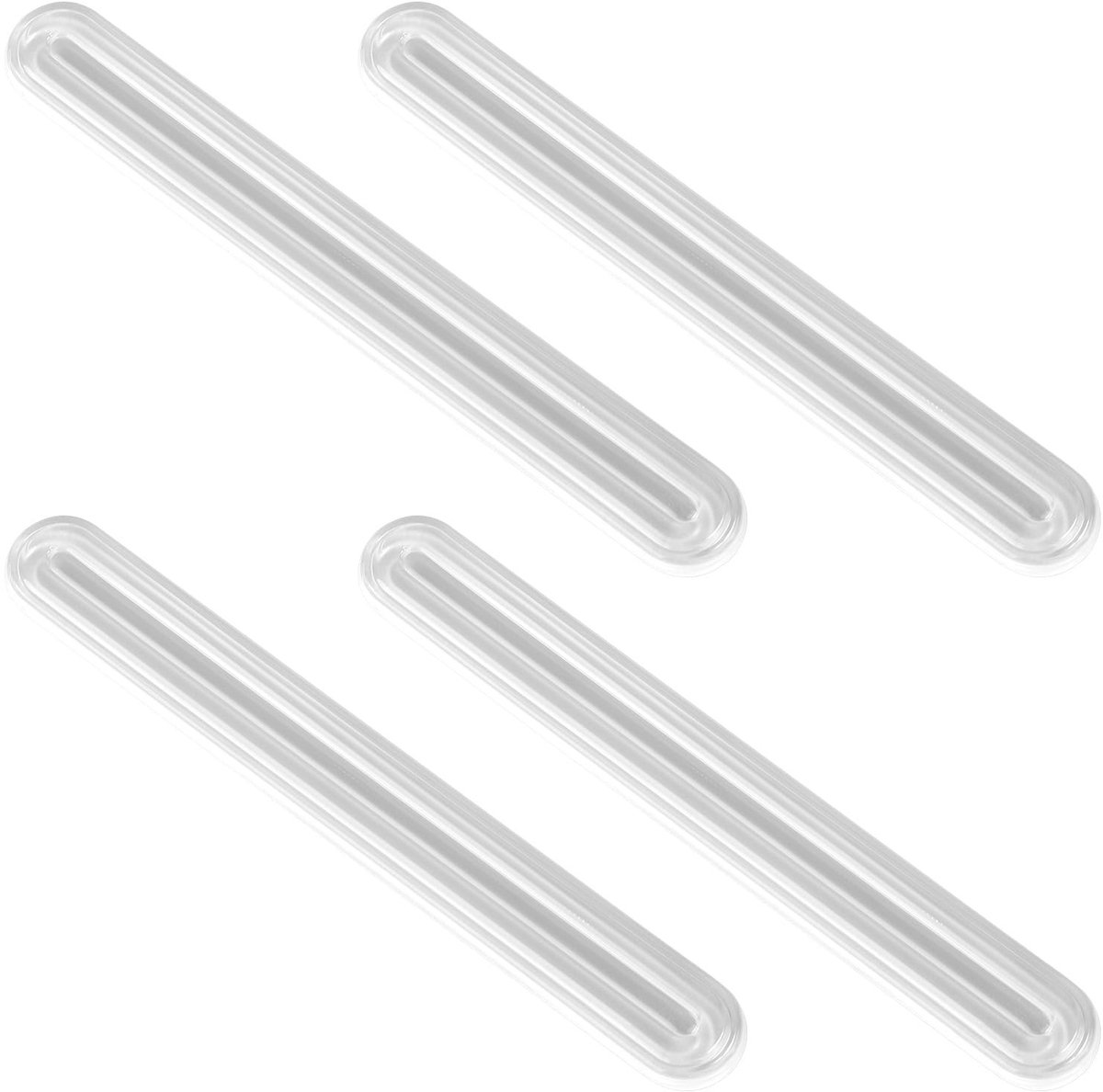 Solidchoice - Set van 4 Transparante Beschermstrips voor Meubels