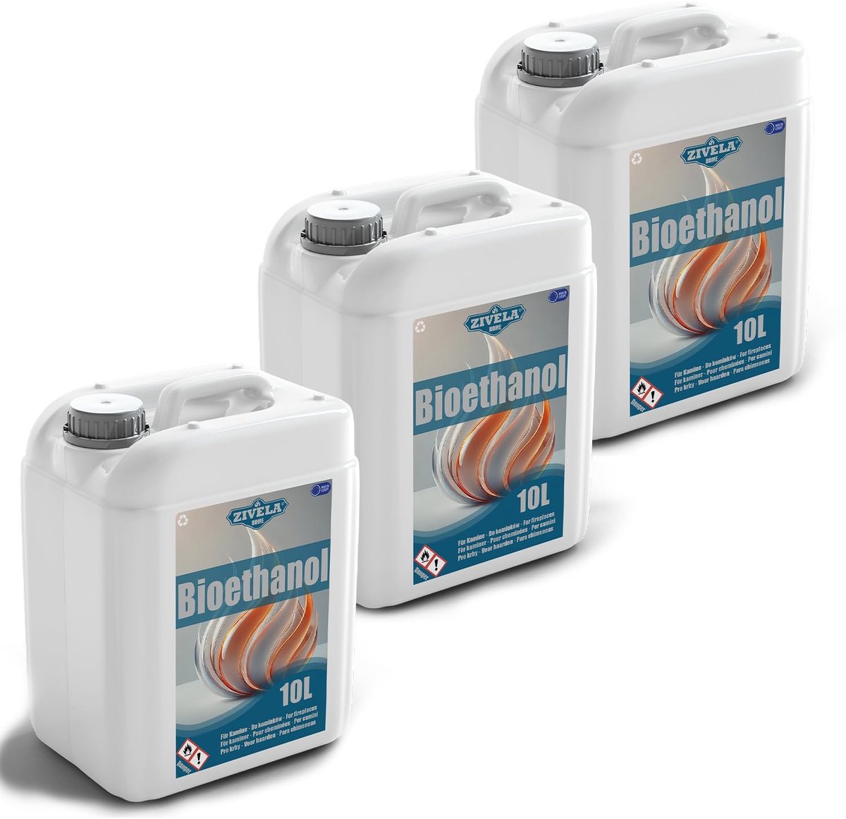 Solidchoice - 30 Liter Bioethanol voor Open Haarden en Tafelhaarden