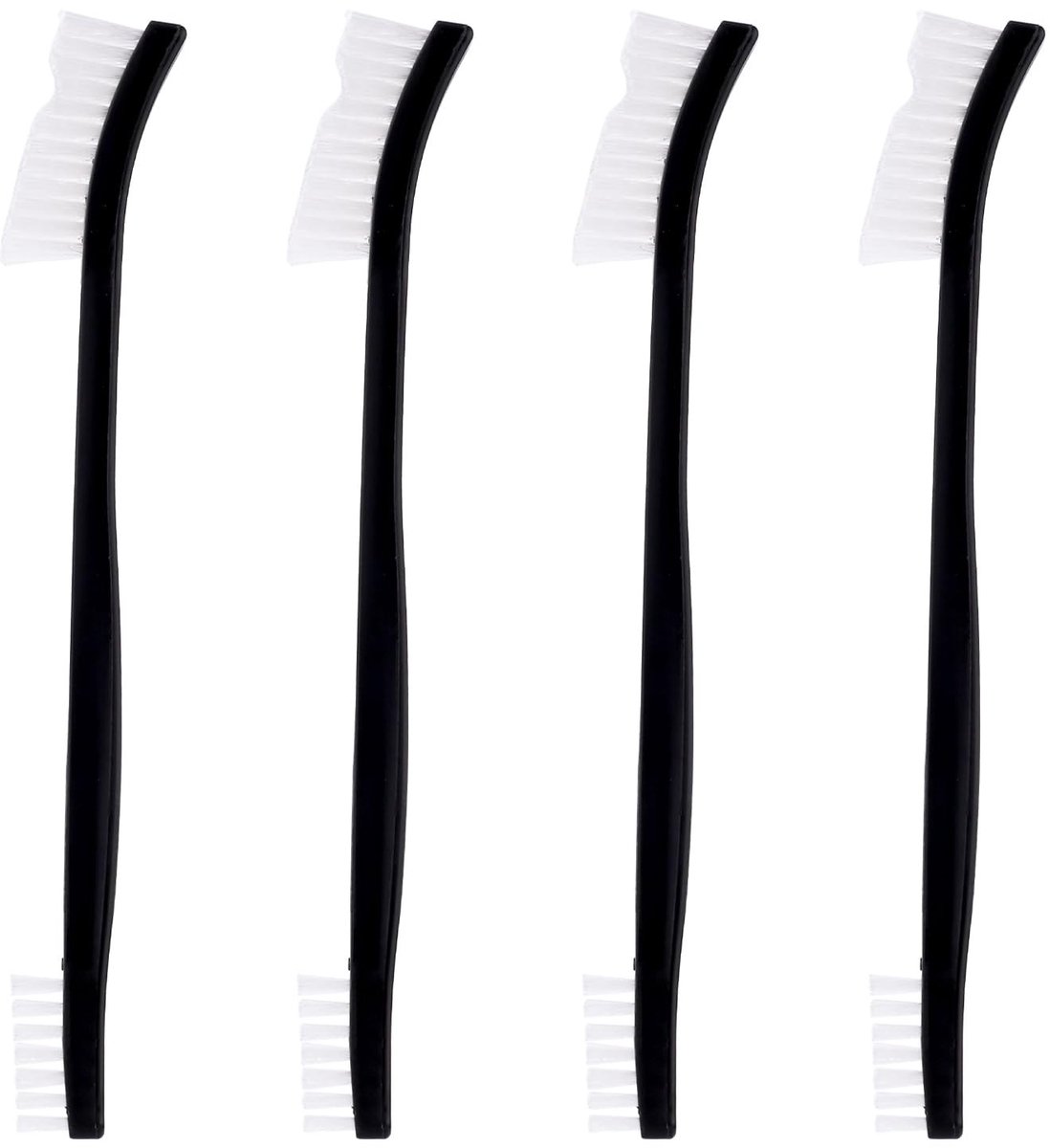 Solidchoice - Set van 4 Dubbelzijdige Nylon Schoonmaakborstels