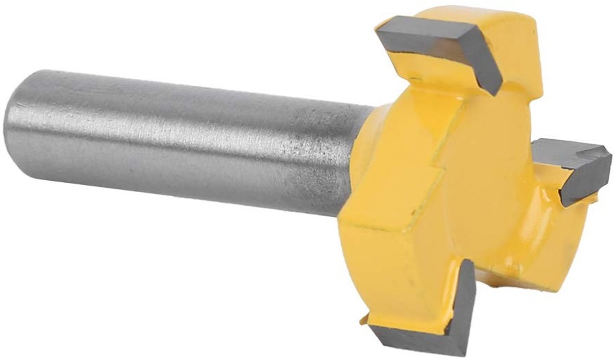 Solidchoice - 8mm Houtbewerkings T-slot Router Bit met Carbide Snijder
