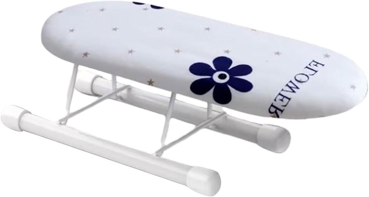 Opvouwbare Strijkplank - Kleine Strijkplank - Kreukvrije Kleding - Hoge Temperatuur Keramiek - 26cm x 11cm - Optioneel