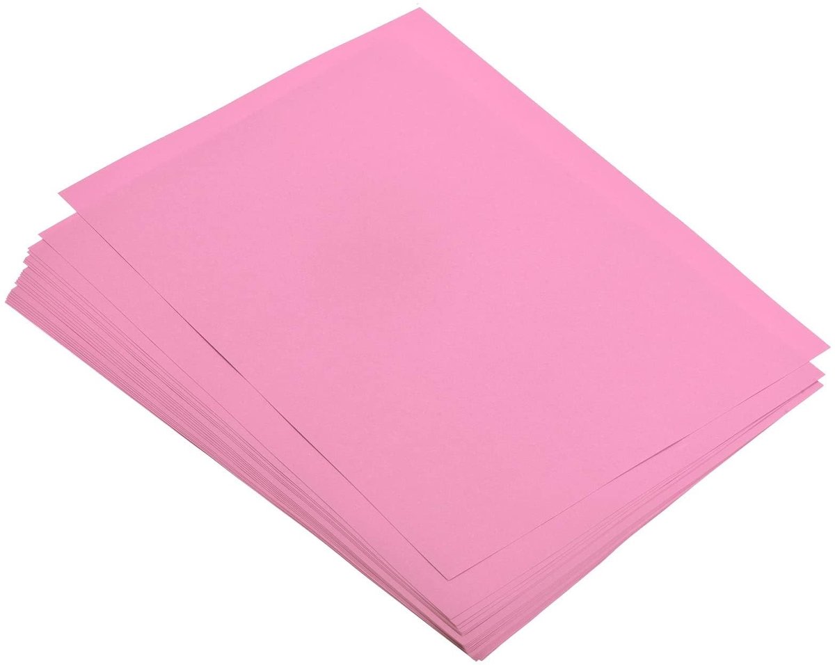 Solidchoice - 50 Vel Gekleurd A4 Kopieerpapier Roze voor Creatieve Projecten