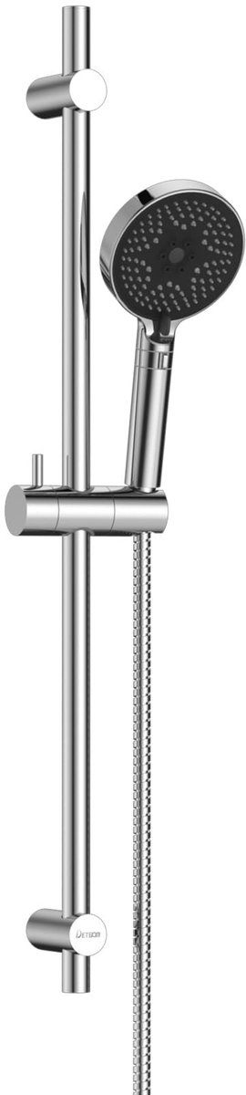 Solidchoice - Douchestang 70 cm met Verstelbare Handdouche en Flexibele Slang