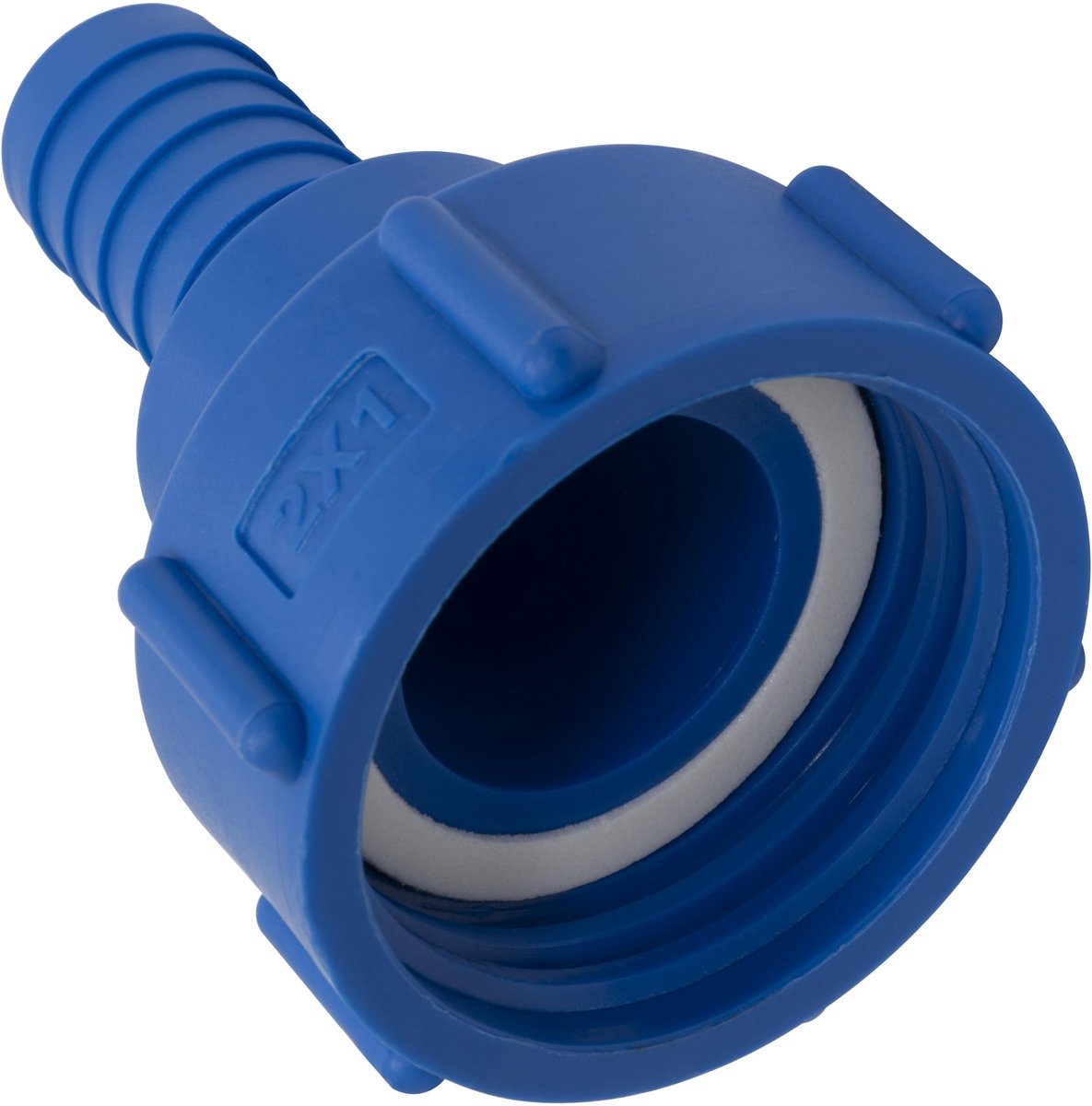 Solidchoice - Koppeling Adapter voor IBC-GRV Tank Blauw