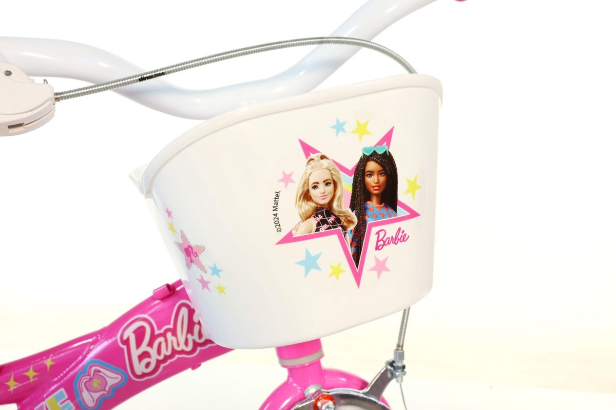 Solidchoice - Kinderfiets voor Meisjes 12 Inch met Stabilisatie