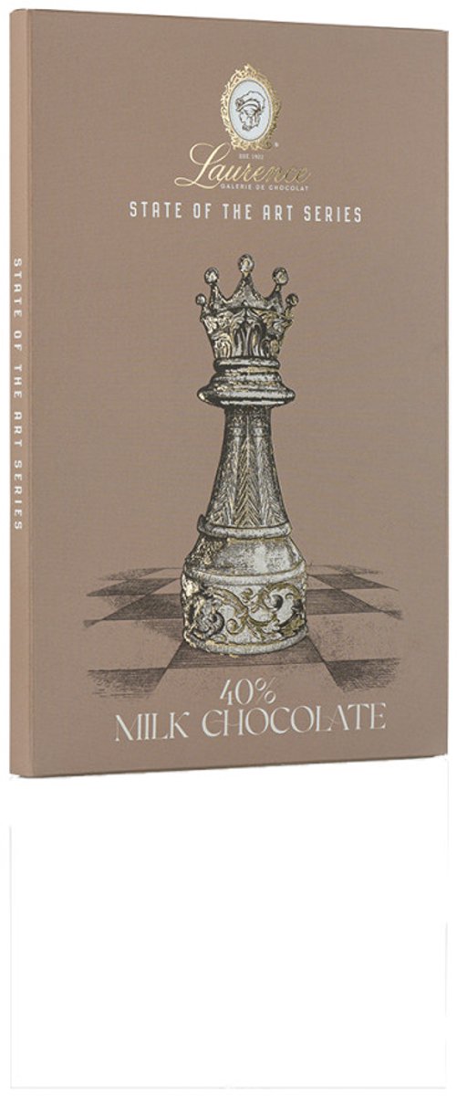 Melkchocolade Laurence State of the Art Series 40%, 80 g