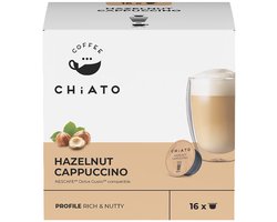 Koffiecapsules compatibel met NESCAFÉ® Dolce Gusto® CHiATO Hazelnut Cappuccino, 16 st.