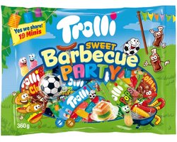Traktie snoep barbeque party mix 19 mini zakjes
