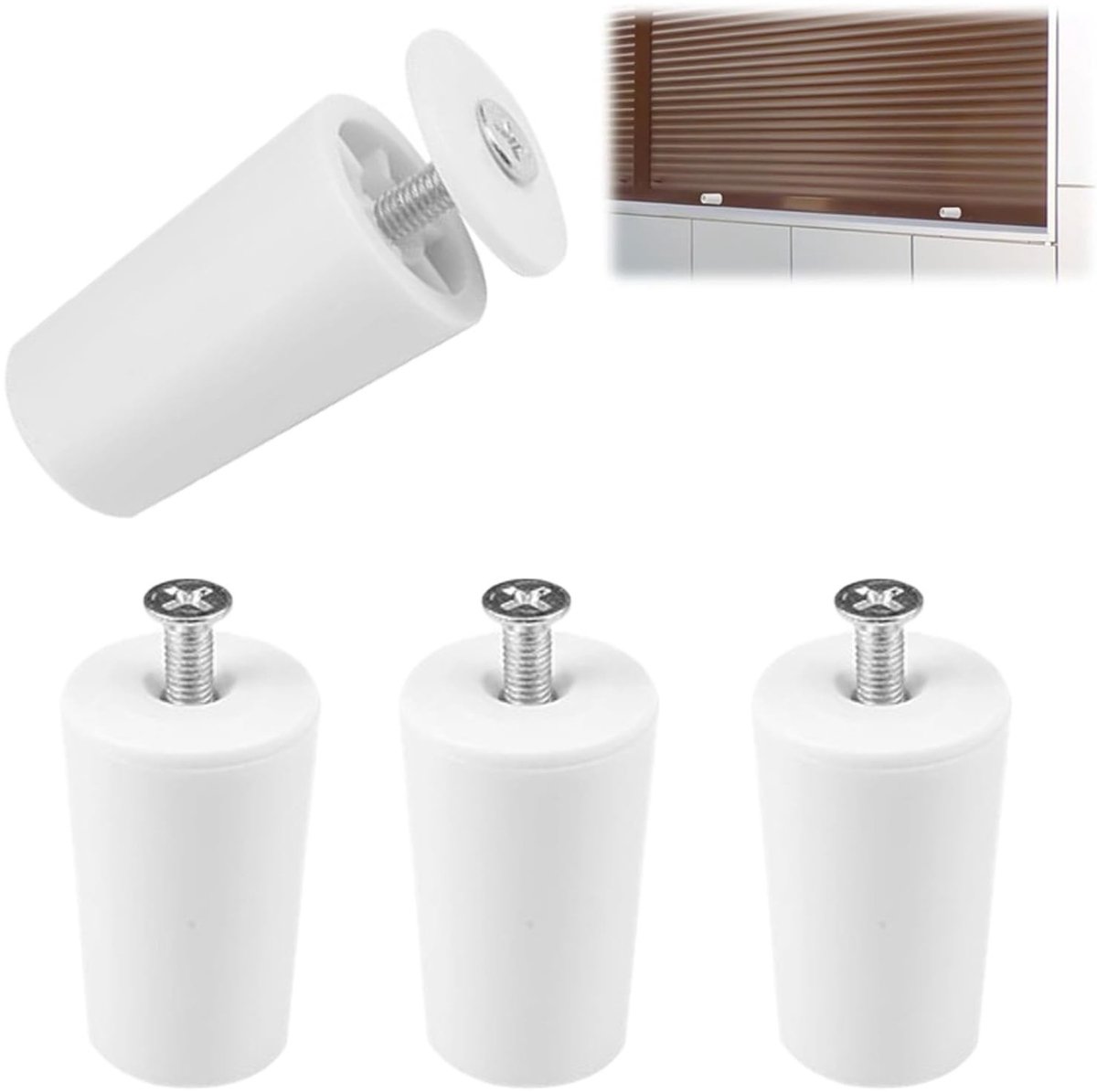 Solidchoice - Rolluikstopper Set van 4 Stuks 40 mm