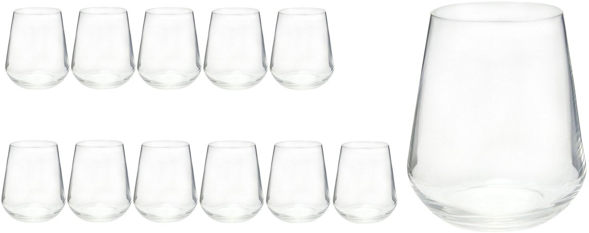 Solidchoice - Set van 12 Waterglazen inAlto 45 cl