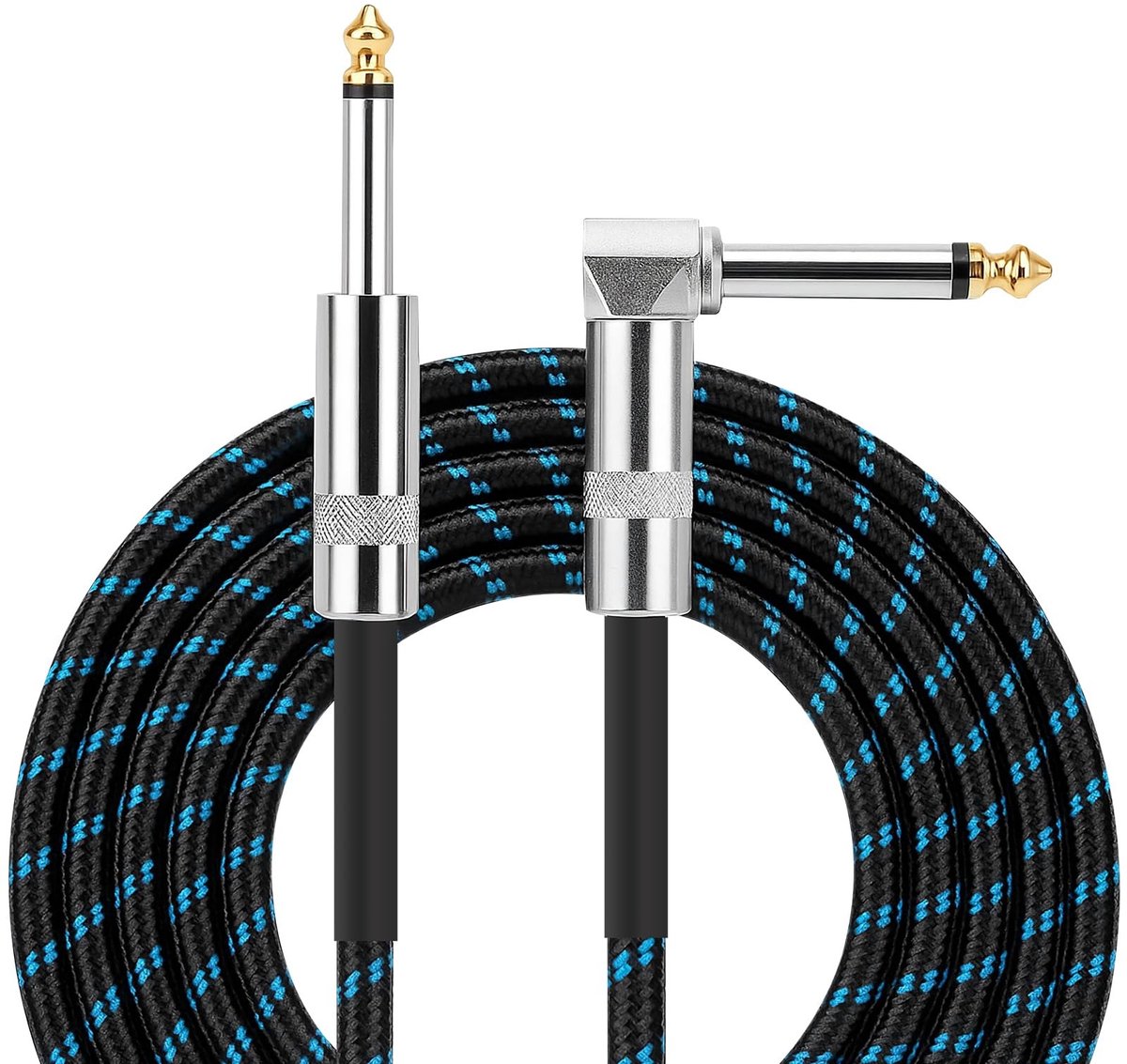 Solidchoice - 3 Meter Gitarenkabel met 6.35 mm Jack Plug