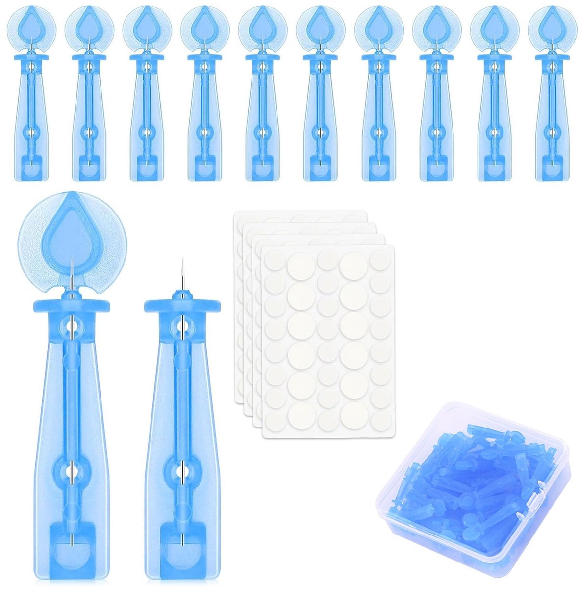 Solidchoice - Set van 100 Wegwerp Blackhead Naalden voor Acne Verwijdering
