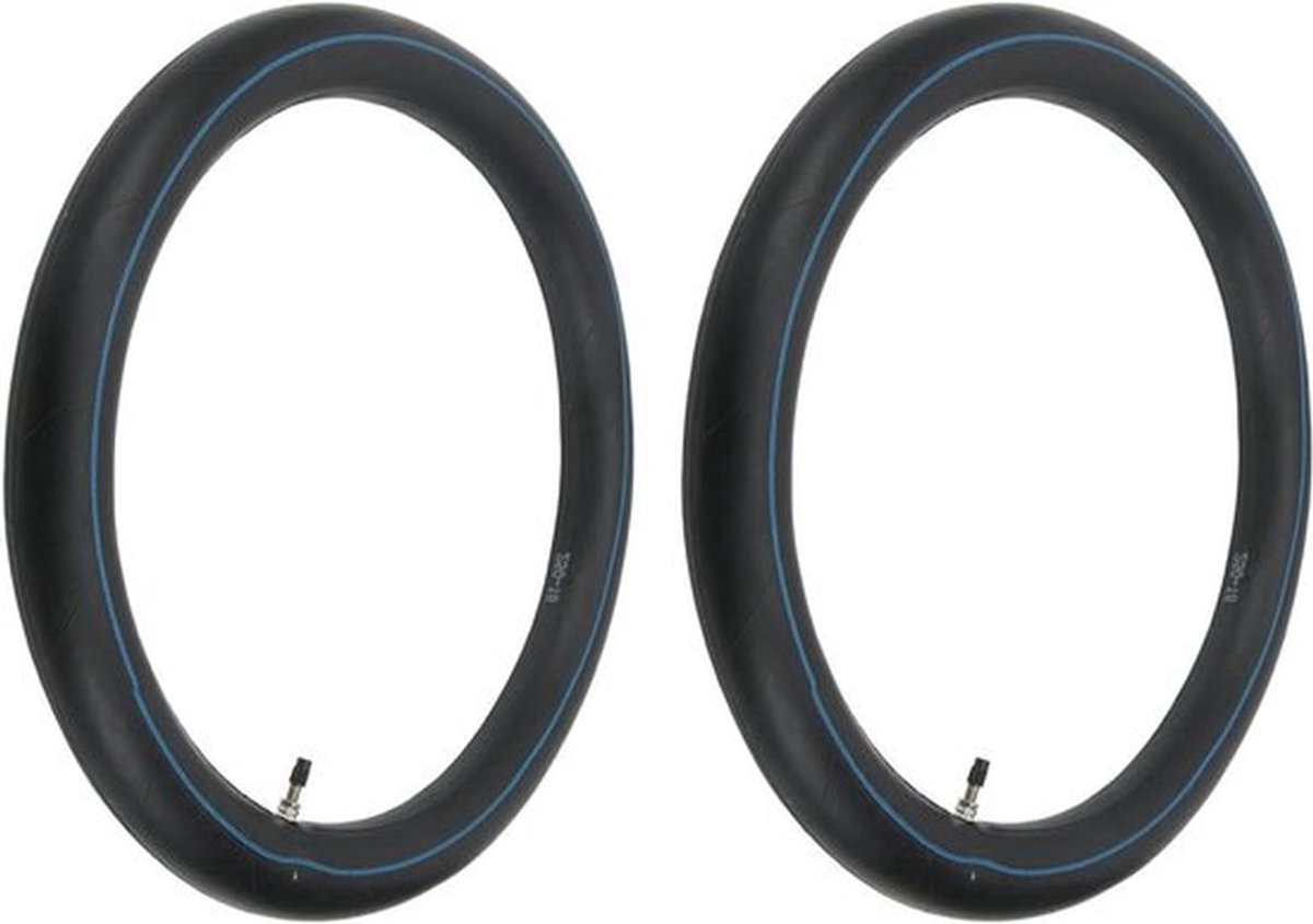 Binnenband 2.50-18 2.75-18 3.00-18 voor 80/90-18 80/100-18 90/90-18 Motorfiets met TR4 Rechte Ventiel voor Off-road en Dirt Bike, 2 Stuks, Duurzaam en Betrouwbaar