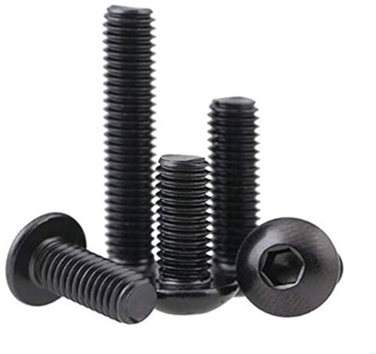 RVS Zeskant Bouten Set van 5 Stuks - M5 x 10mm, Ideaal voor Mechanische Toepassingen en Bevestigingen