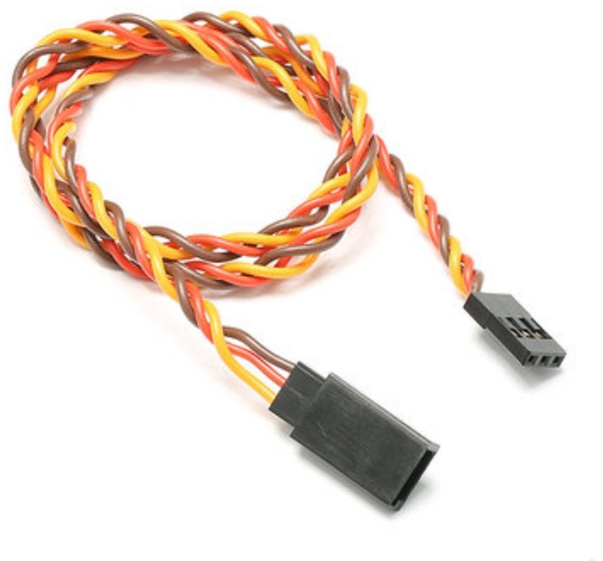 Solidchoice - 2 Stuks 30 cm Servokabel Verlengsnoer voor Modellenbouw