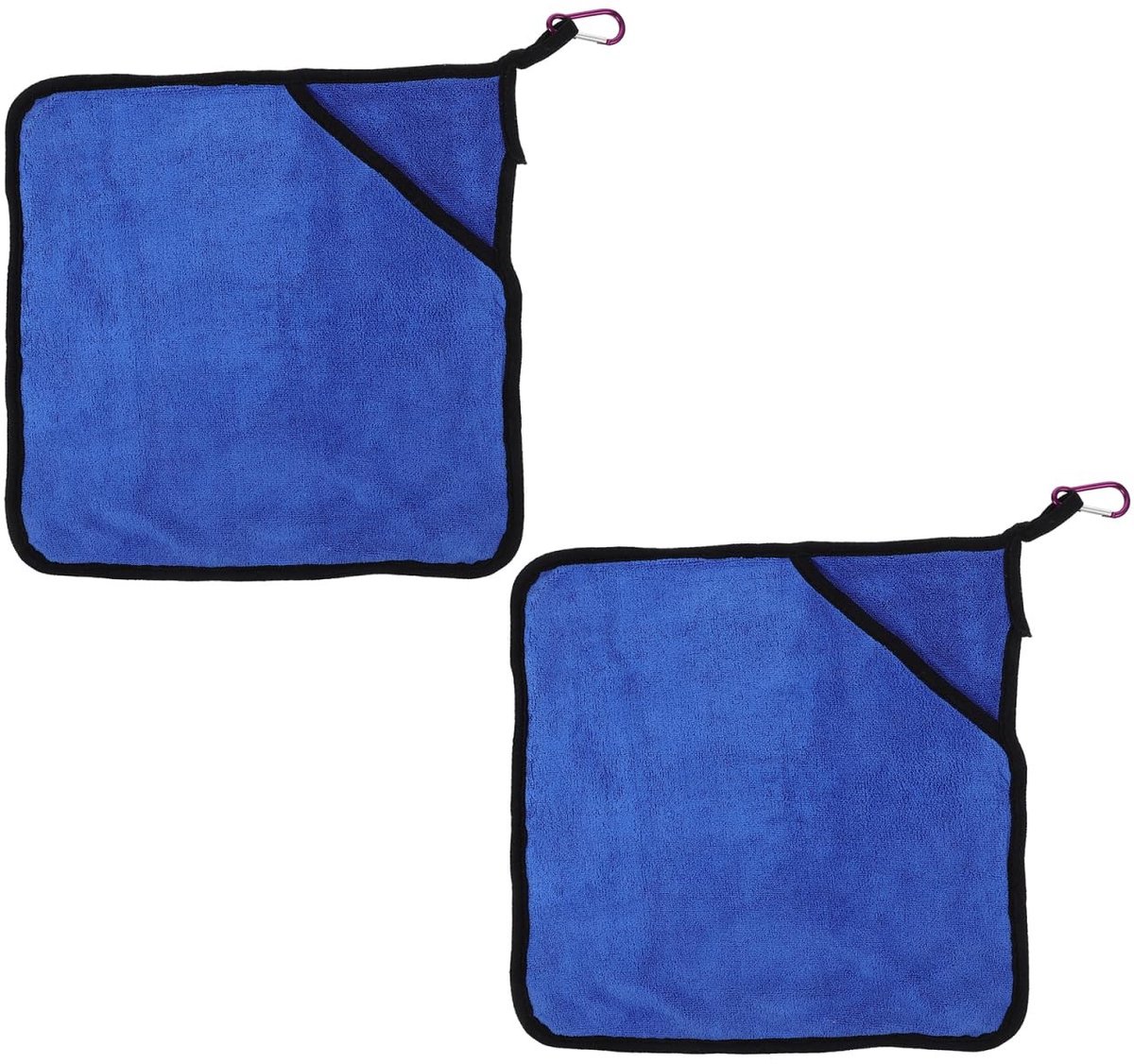 Solidchoice - Set van 2 Anti-Slash Visschoonmaakdoeken met Lanyard