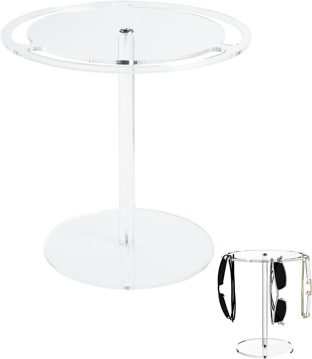 Acrylic Glasses Holder, Glasses Storage, Glasses Display, Glasses Holder for Table, Desk, Dresser - ShopVlot
