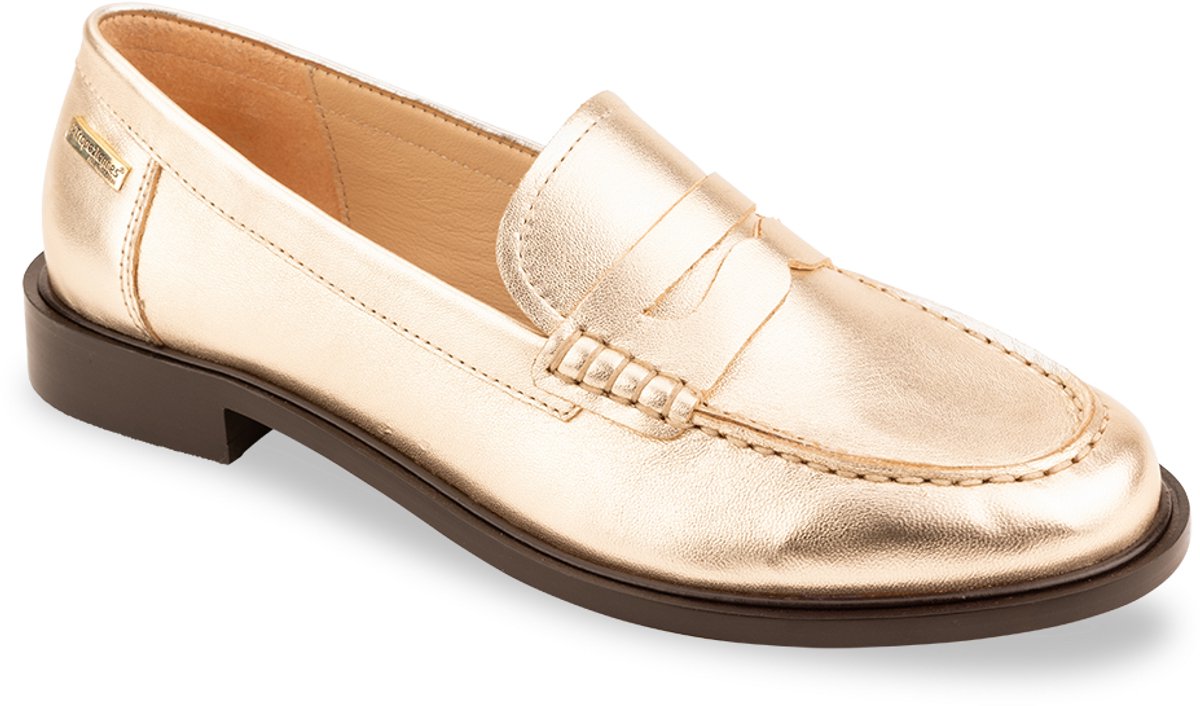 Lucie leren mocassin