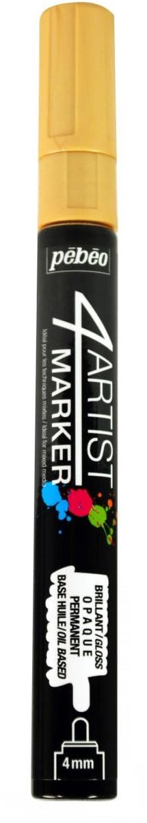 Solidchoice - Gouden 4Artist Marker voor Creatieve Projecten