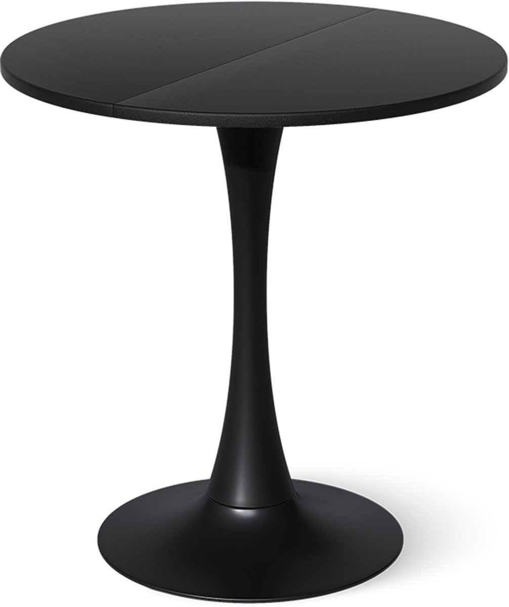 Vicco Carl Eettafel – 70 x 70 cm Zwart