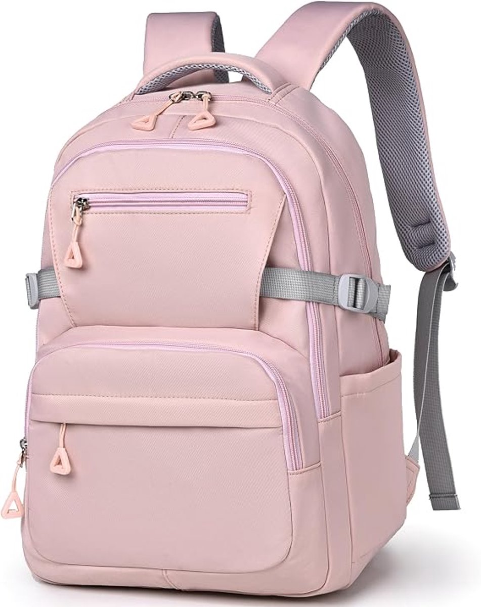 Schoolrugzak - Lichtgewicht Laptop Rugzak voor Dames en Heren - 14 inch Laptopvak - Waterbestendige Dagrugzak voor School, Universiteit en Werk