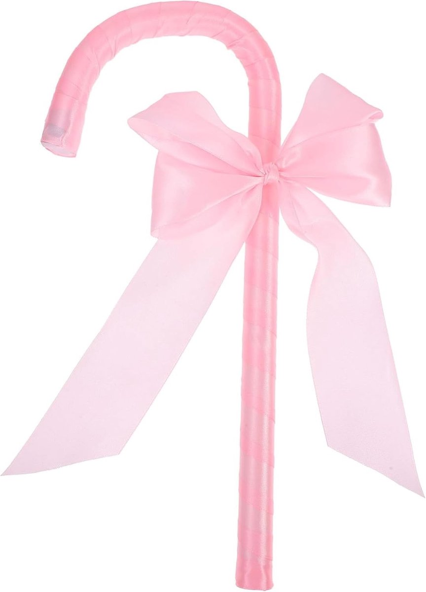 Halloween Cosplay Staf voor Toneelstukken, Decoratieve Roze Stok voor Kostuums en Feestbenodigdheden, Perfect voor Halloween en Theatrale Optredens