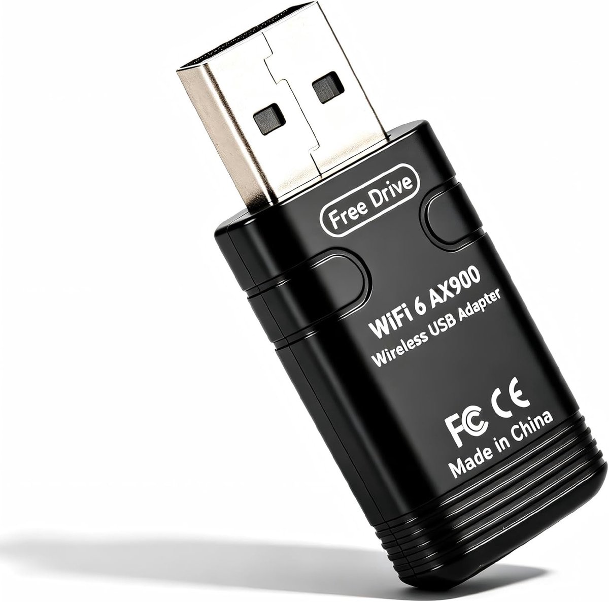 SnelShoppen - USB Wlan Stick AX900 WiFi 6 2 in 1 Bluetooth 5.3 Dongle Adapter voor Wins 10/11 Dual Band 5.8GHz/2.4GHz voor MICE Hoofdtelefoons Toetsen
