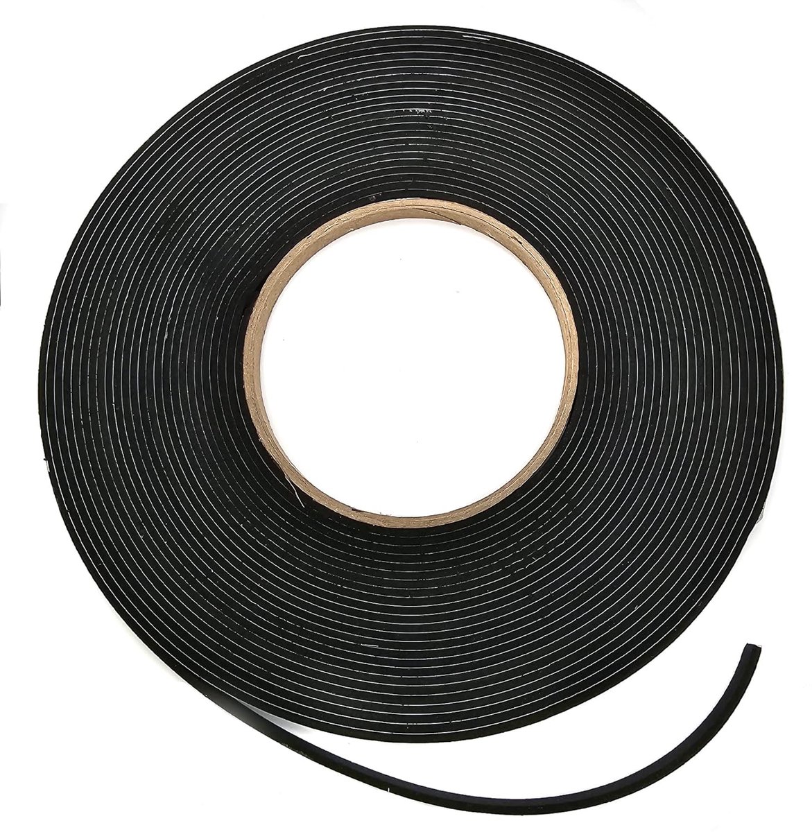 Zwart Schuim EPDM - 10m Eenzijdig Zelfklevend Afdichtingstape 6mm x 2mm