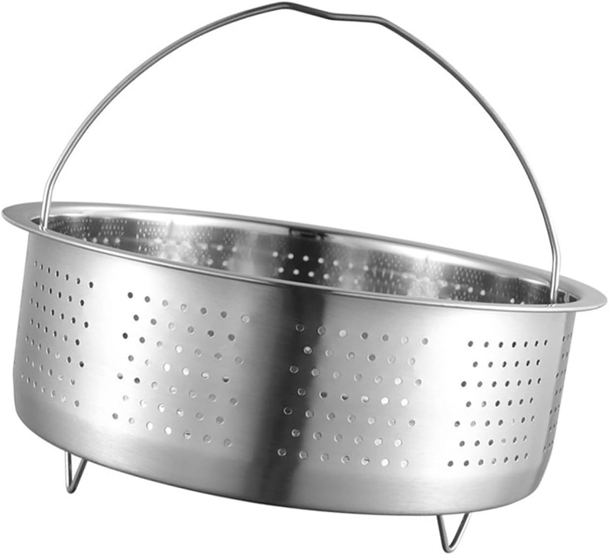 1 groentestoommandje, vegetarisch stoommandje, roestvrijstalen stoommandje om te koken