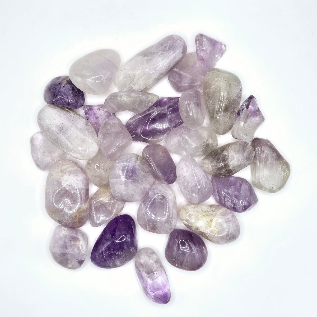 Edelsteen Amethist Chips Trommelstenen 2-4cm (100 gram)