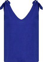 DEELUXE Tanktop met strikbandjes ANNY Indigo