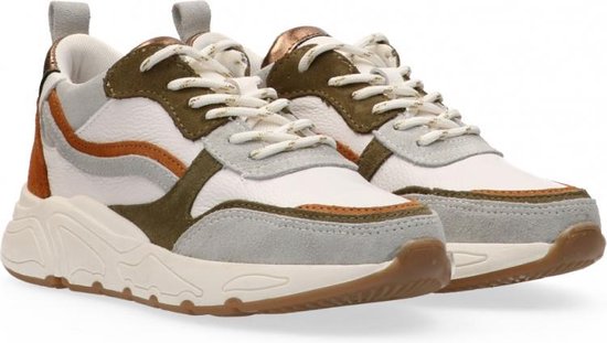 Van Dalen - Robin Sneaker Leer - Green - 40 | bol.com