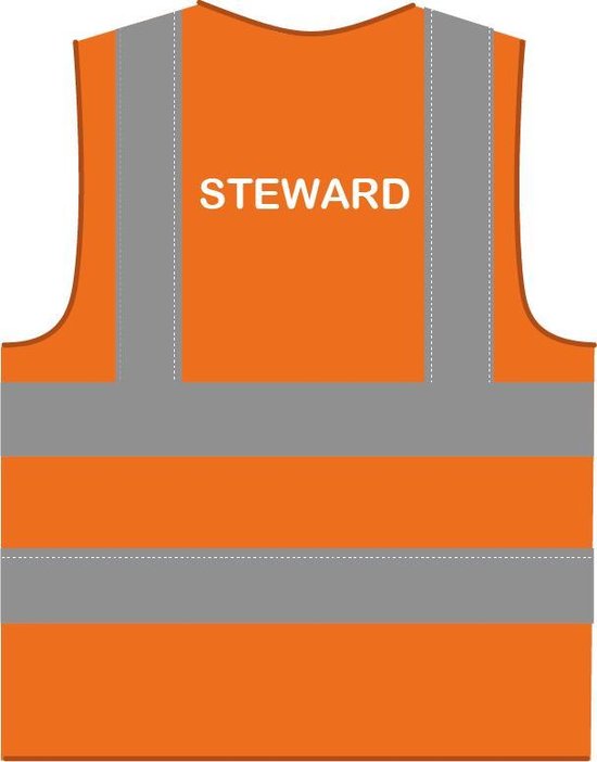 Gilet steward RWS orange | bol.com