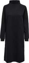 Jacqueline de Yong Jurk Jdylucy Life L/s Raglan Sweat Dress 15238181 Black Dames Maat - 46