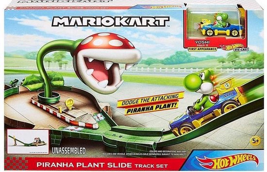 Hot Wheels Mario Kart Nemesis - Piranha Track Set