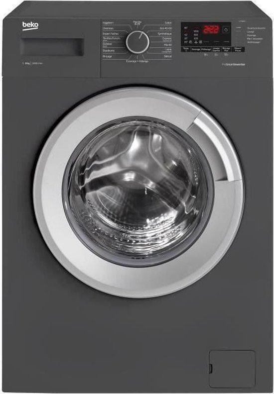 Beko LLF08A5 - Wasmachine - Antraciet