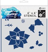 Ranger - Simon Hurley create. Stencils 6x6 Jumbo poinsetta