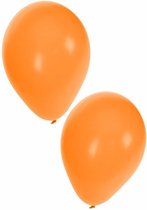 50 ballons orange