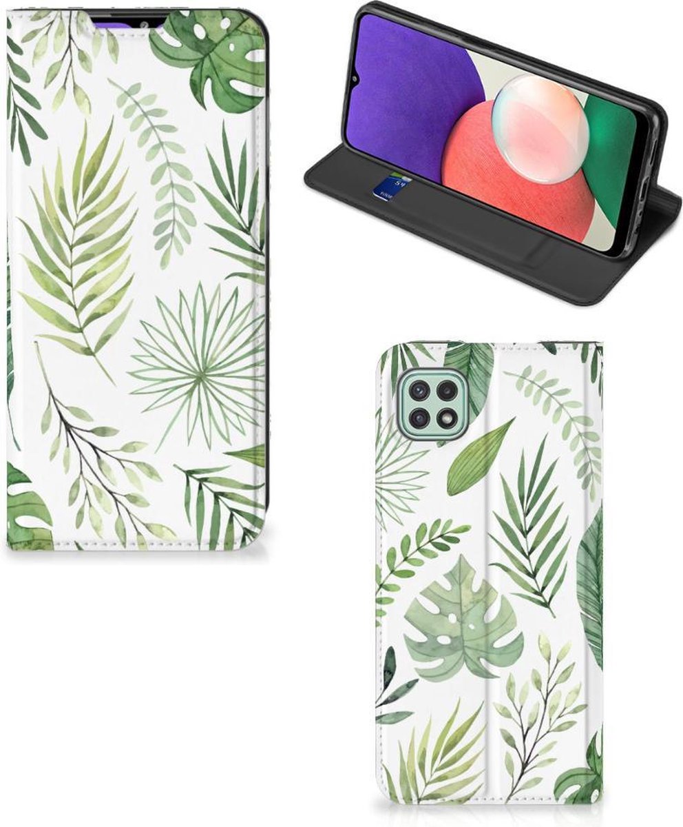 Samsung Galaxy A22 5G Smart Cover Leaves