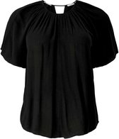 My True Me blouse Zwart-50 (5Xl)