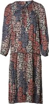 Dames jurk veelkleurige bloemenprint | Maat S/M